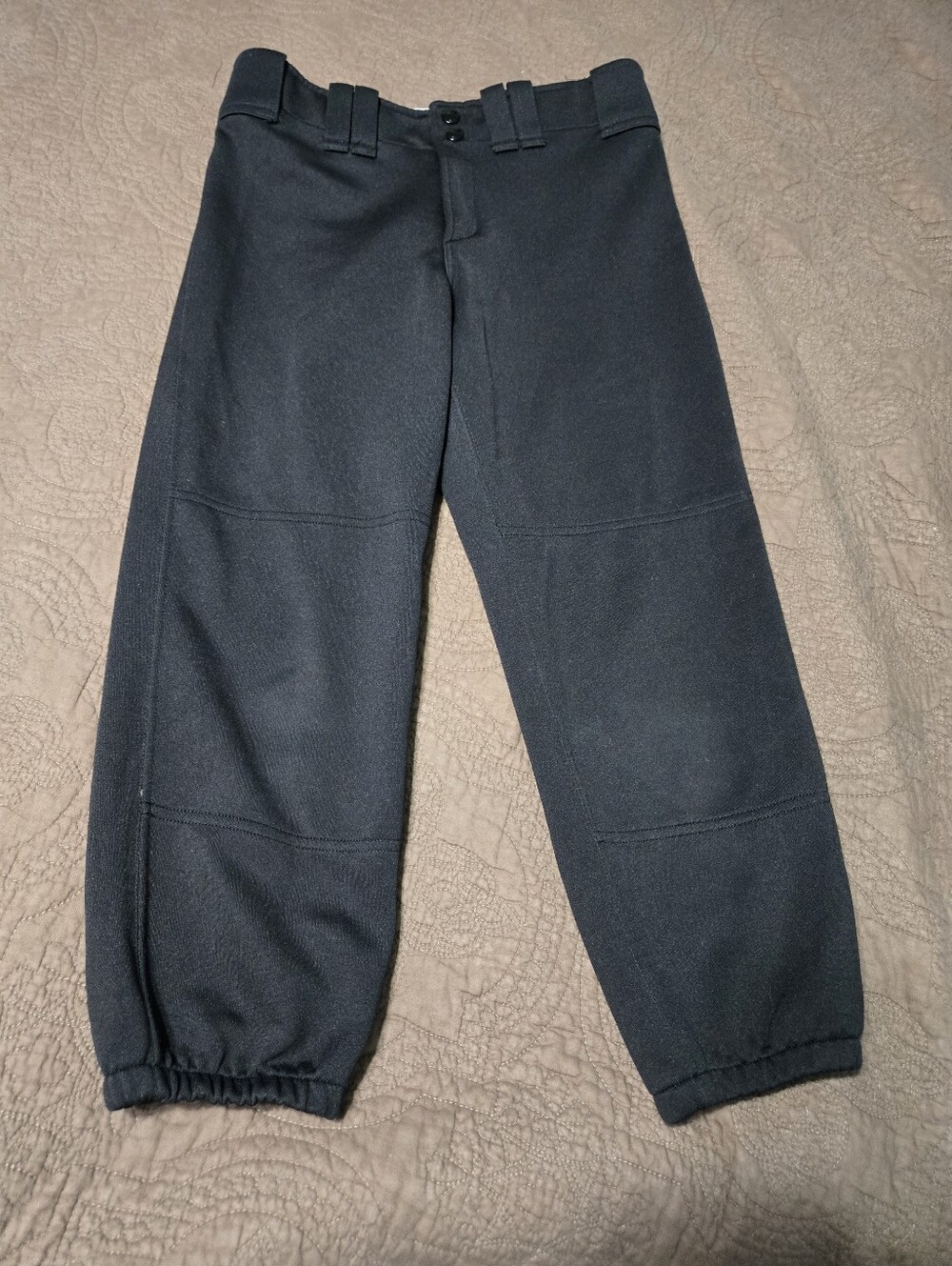 MIZUNO BLACK SOFTBALL PANTS, Women's S